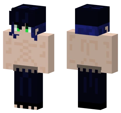 Inosuke Hashibira Minecraft skin