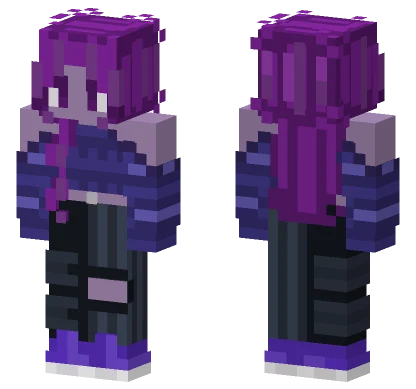 Into The Galaxy Woods Minecraft skin