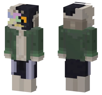 Invader Sans Minecraft skin