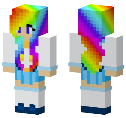 Iris S SM School Uniform Minecraft skin