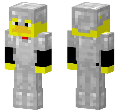 Iron Armor Duck Minecraft skin