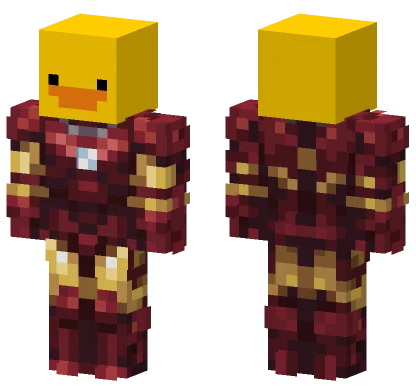 Iron Duck Suit Minecraft skin