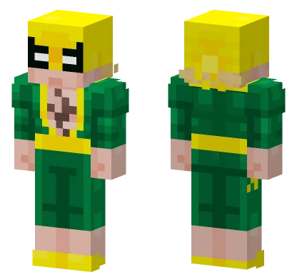 Iron Fist Marvel Comics Minecraft skin