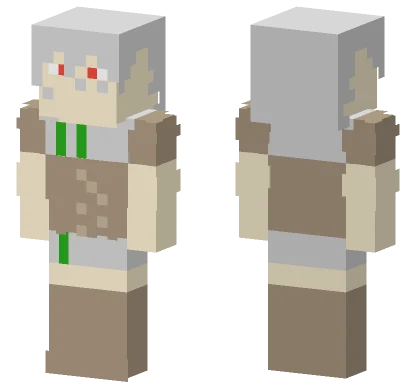 Iron Golem Girl Minecraft skin