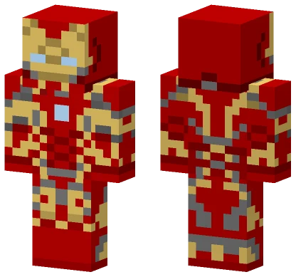 Iron Man Age Of Ultron Minecraft skin