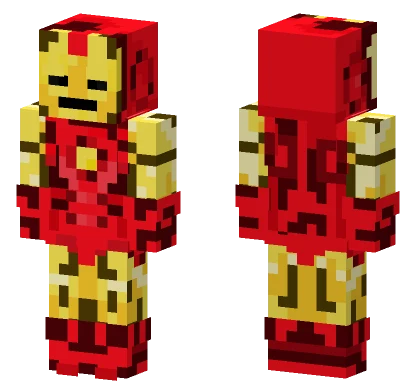 Iron Man Classic Minecraft skin