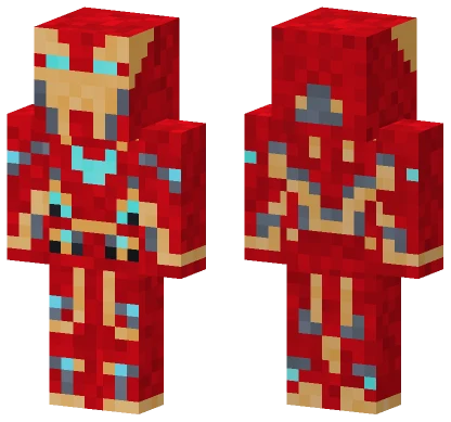 Iron Man Infinity War Minecraft skin