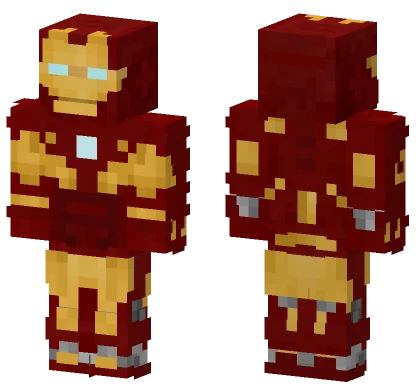 Iron Man Mark 10 Minecraft skin
