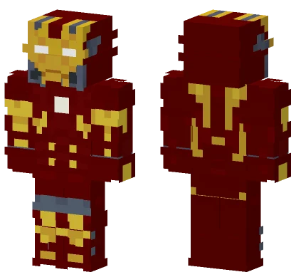 Iron Man Mark 11 Minecraft skin