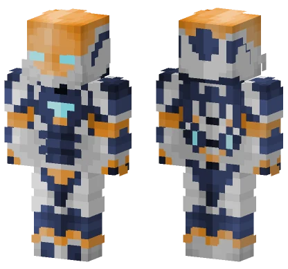 Iron Man Mark 39 Minecraft skin