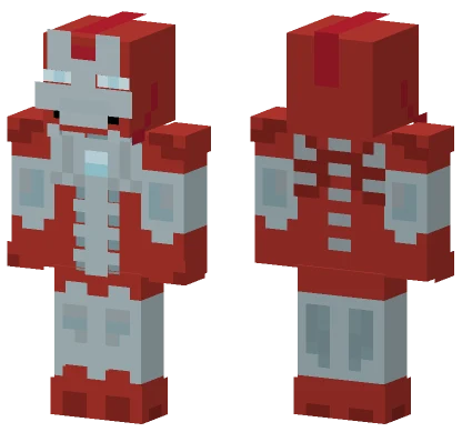 Iron Man Mark 5 Minecraft skin