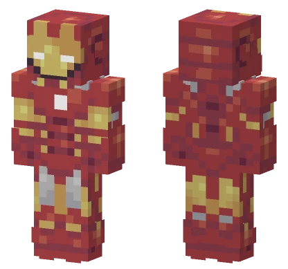 Iron Man Mark 7 Minecraft skin
