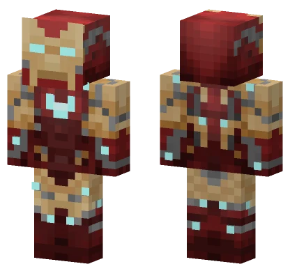 Iron Man Mark 85 Minecraft skin