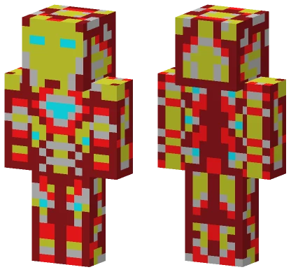 Iron Man Mark 85 Minecraft skin