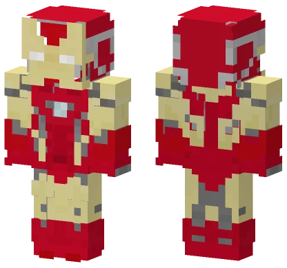 Iron Man Mark 85 Minecraft skin