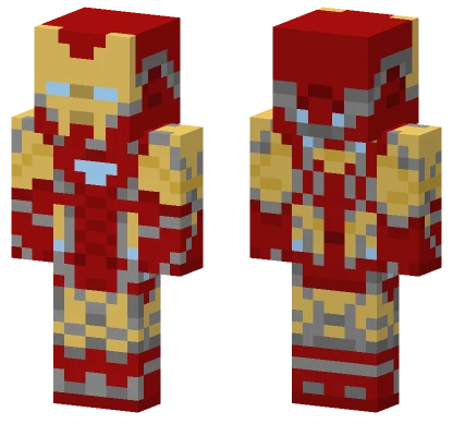 Iron Man Mark 85 Endgame Minecraft skin