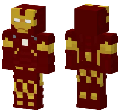 Iron Man Mark 9 Minecraft skin
