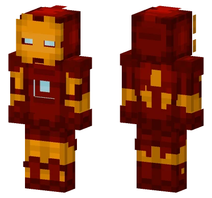 Iron Man Mark III Minecraft skin