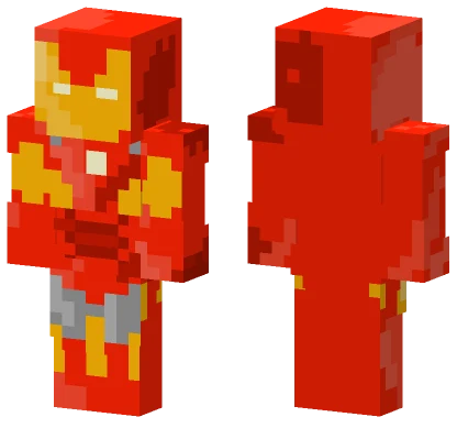 Iron Man Mark VII Minecraft skin
