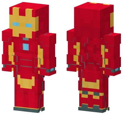 Iron Man Marvel Comics Minecraft skin