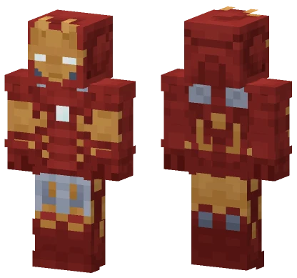 Iron Man Mk7 Minecraft skin