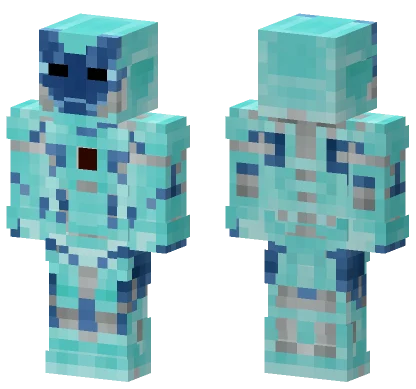 Iron Man Negative Minecraft skin