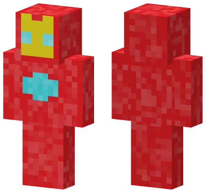 Iron Man Suit Minecraft skin