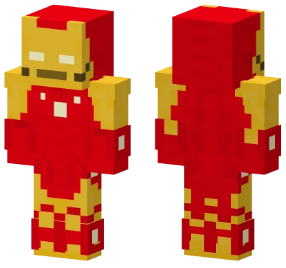 Iron Man Suit Minecraft skin