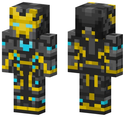 Iron Man Suit Minecraft skin