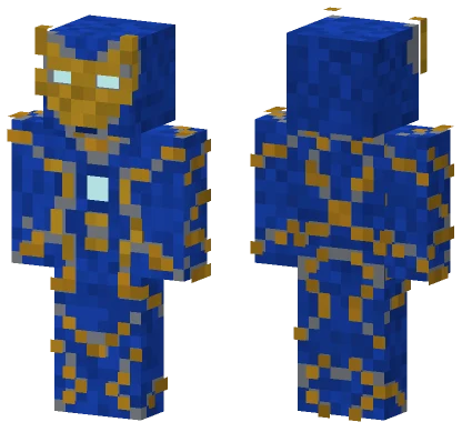 Iron Man Suit Minecraft skin