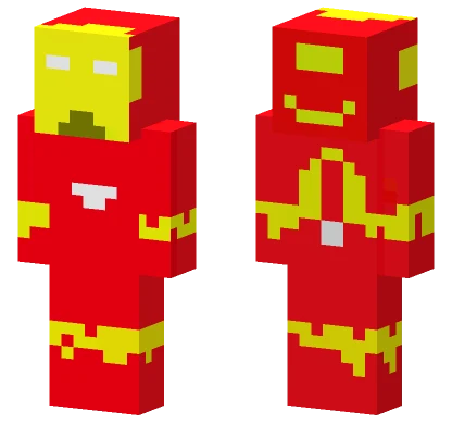 Iron Man Suit Minecraft skin