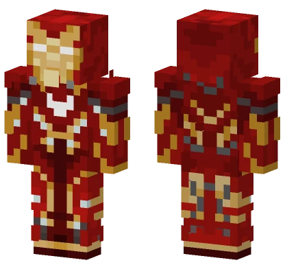 Iron Man Suit Minecraft skin