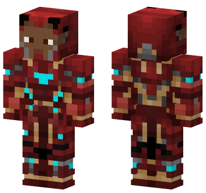 Iron Man Zuri Minecraft skin