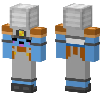 Iron Minion Carrying Minecraft skin