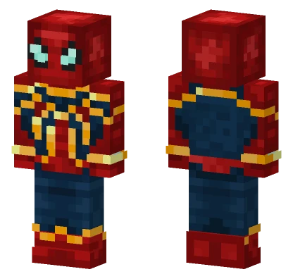 Iron Spider Suit Minecraft skin
