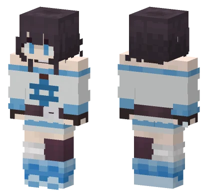 Israeli Megumin Minecraft skin