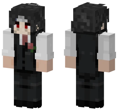 Itachi Suit Minecraft skin