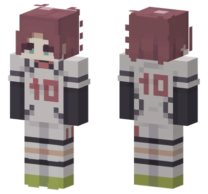 Itoshi Sae Blue Lock Minecraft skin