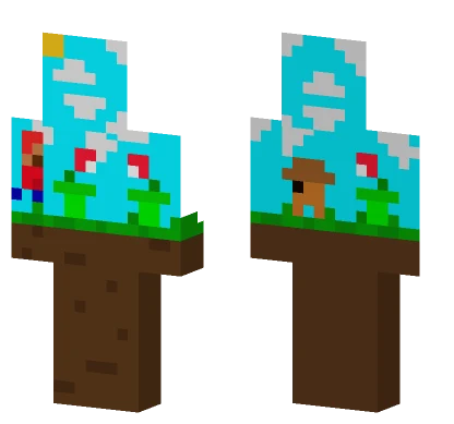 Its Mario Minecraft skin
