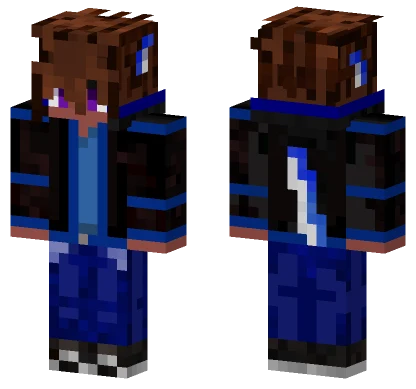 Itswaterwolf Main Protagonist V0 2 Minecraft skin