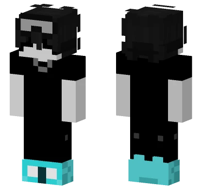 Itzblqke His Skin Minecraft skin