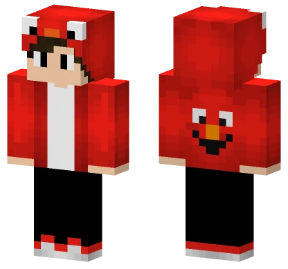 Itzgummer Elmo Skin Minecraft skin