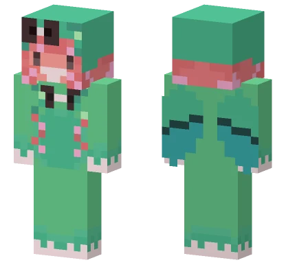itzloveybird Frog Skin Minecraft skin