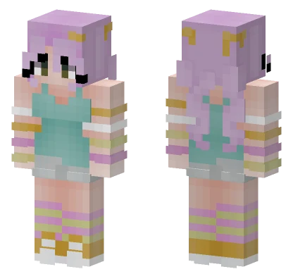 Iv Streams Of Dopamine Minecraft skin
