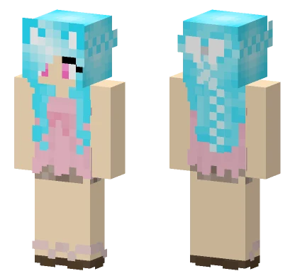 Izzy Summer Minecraft skin