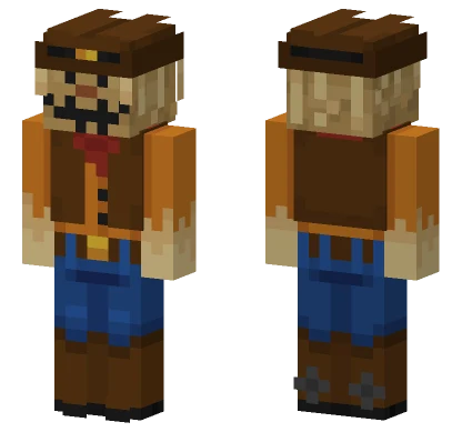 Jack Espantalho Minecraft skin