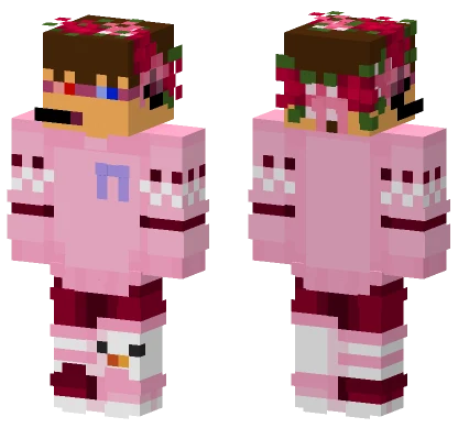 Jack Manifold Pink Presents Minecraft skin