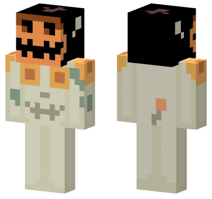 Jack-o'-Lantern Scarecrow Minecraft skin