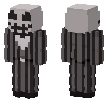 Jack Skellington Minecraft skin