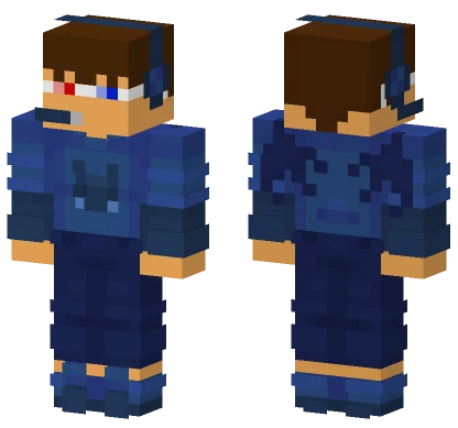 Jackmanifoldtv MCC 21 Blue Bats Minecraft skin
